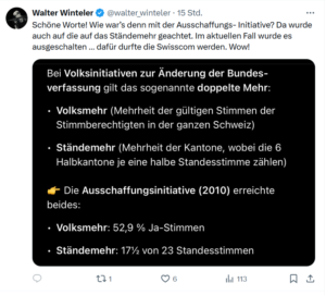 Post von Walter Winteler