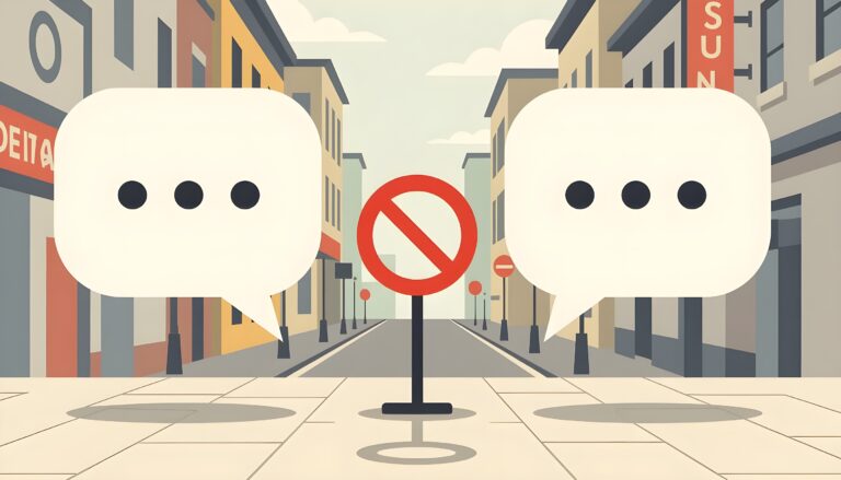 Wenn Gesprächsangebote zur Straftat werden